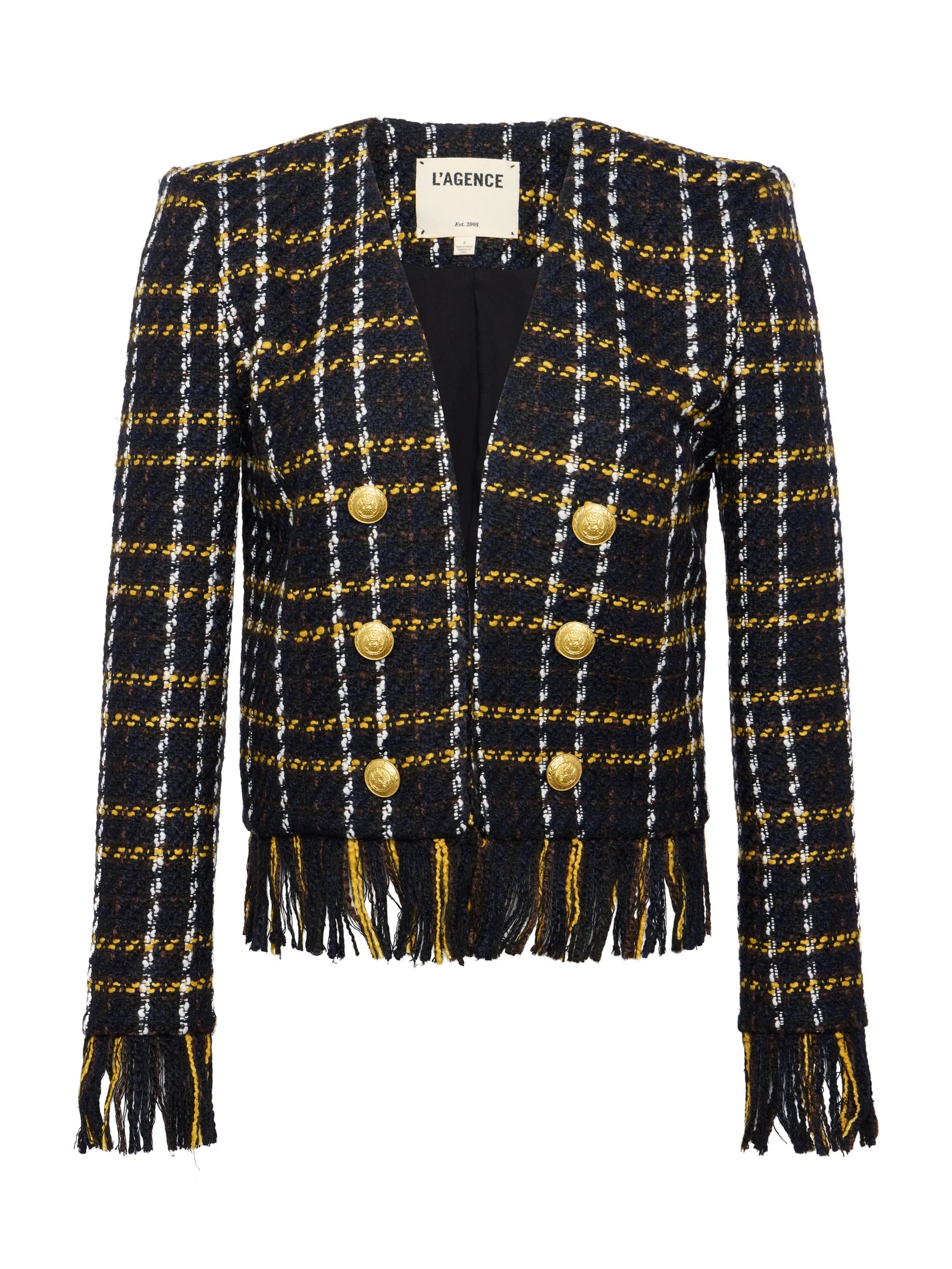 Balmain fringe jacket online