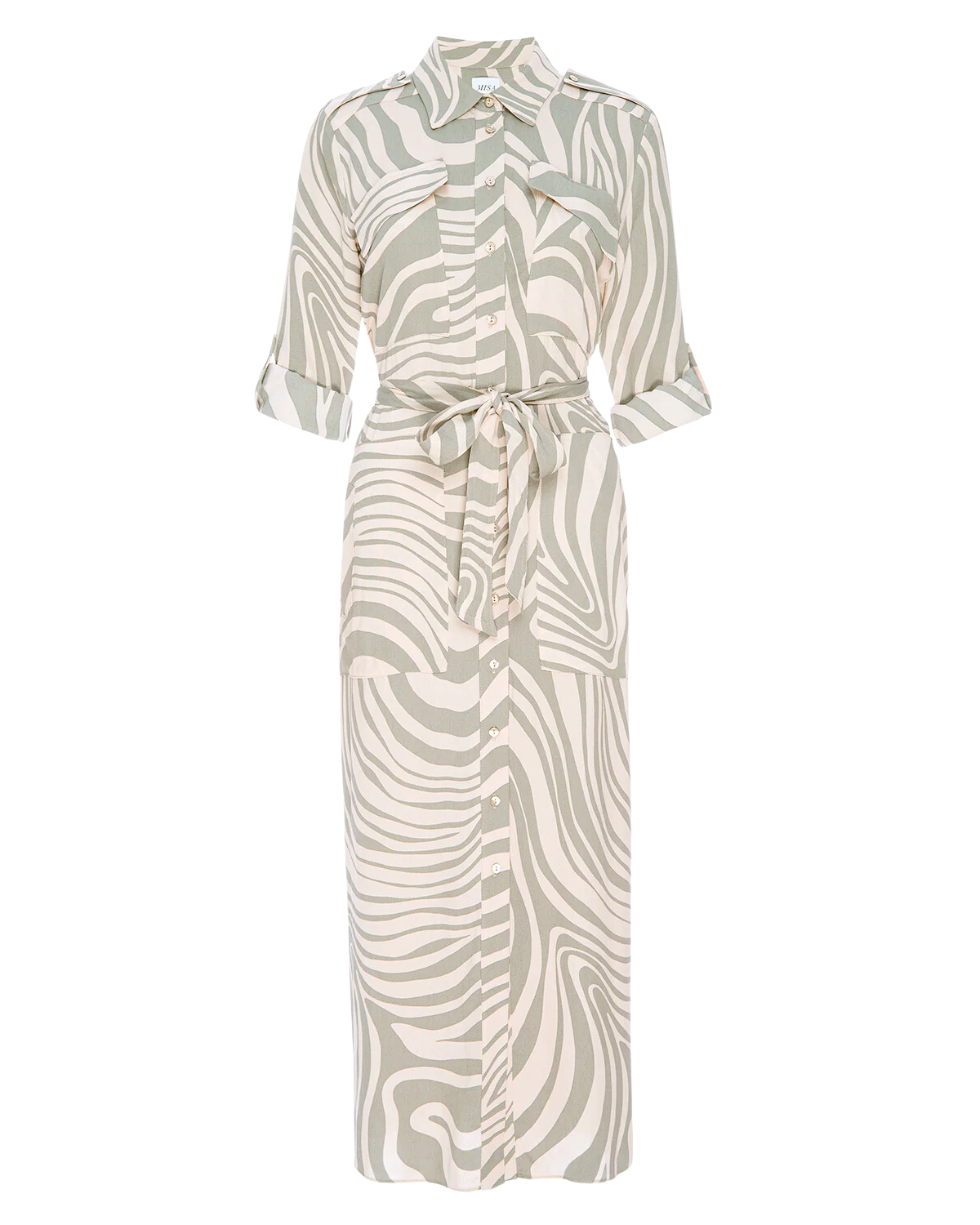 Montana Dress (Abstract Zebra)