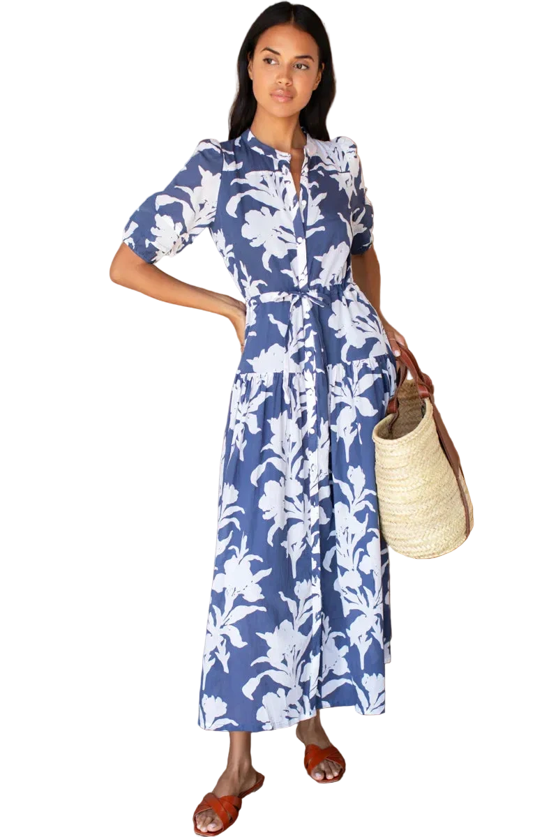 emerson fry dresses Lucy Dress in Blue Indigo | GabbyCover Navy Blue Homecoming Windsor Pack Size:Box of 20 Bust 31