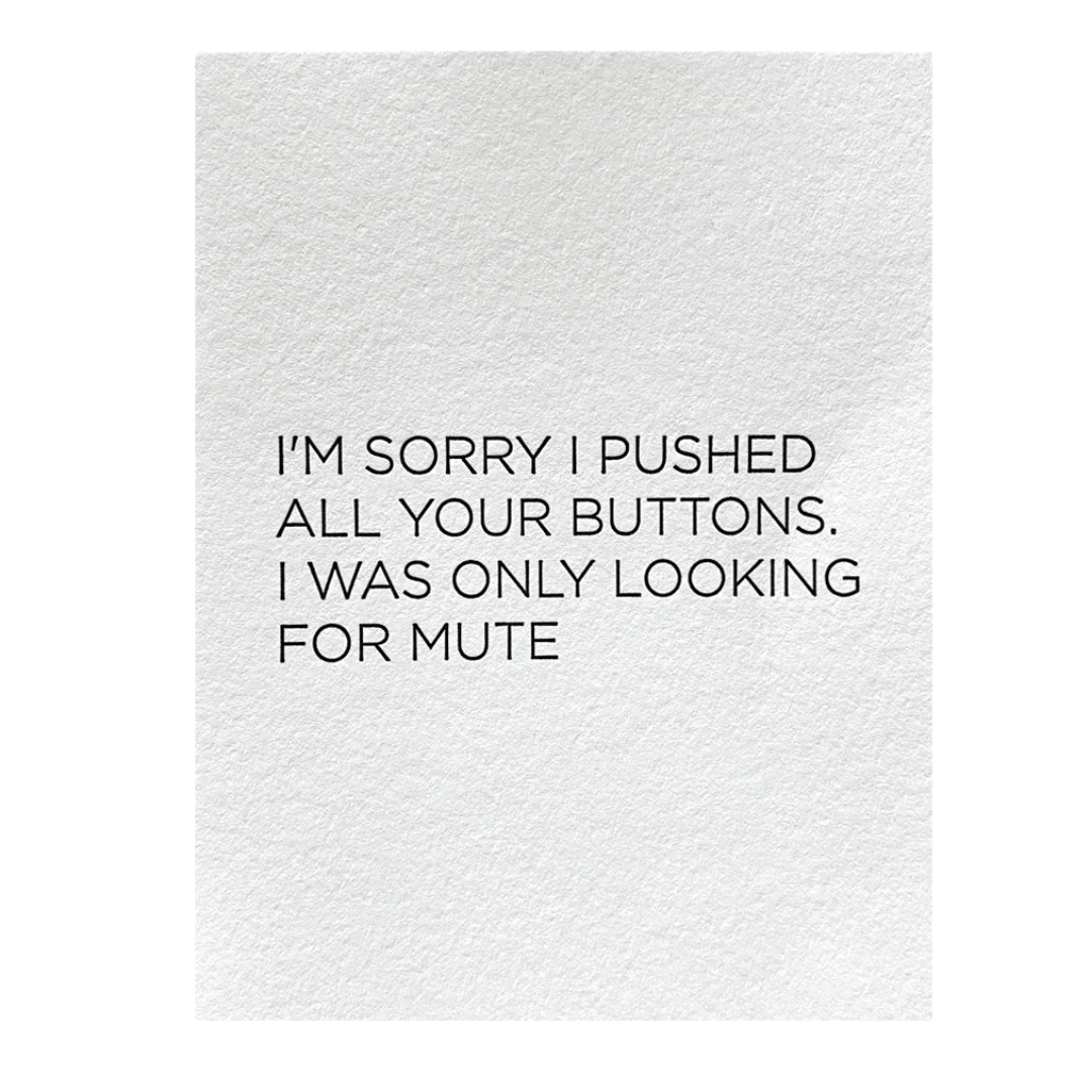 Looking for Mute Greeting Card