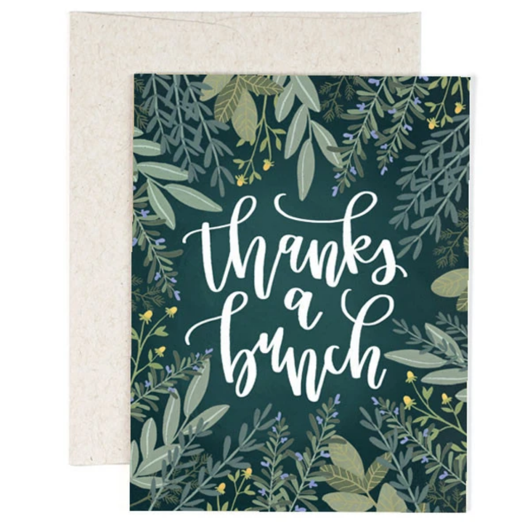 Herb Thank You Greeting Card