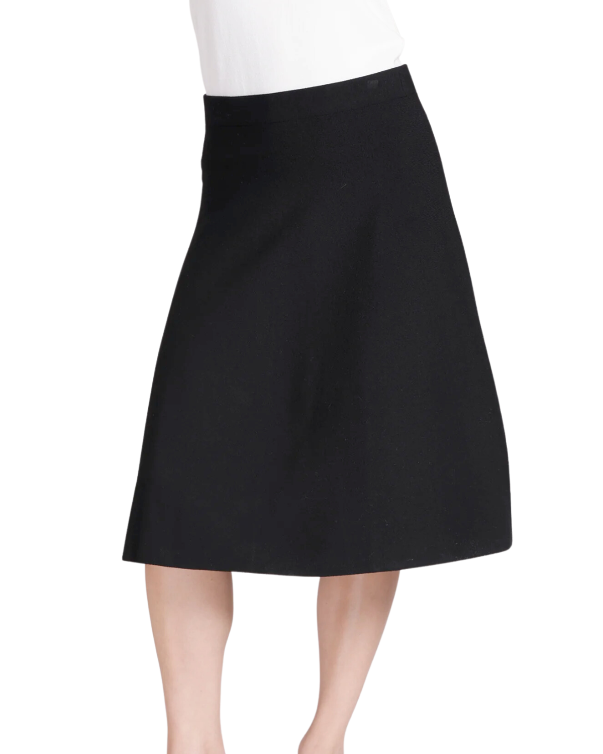 Fit &amp; Flare Skirt (Black)