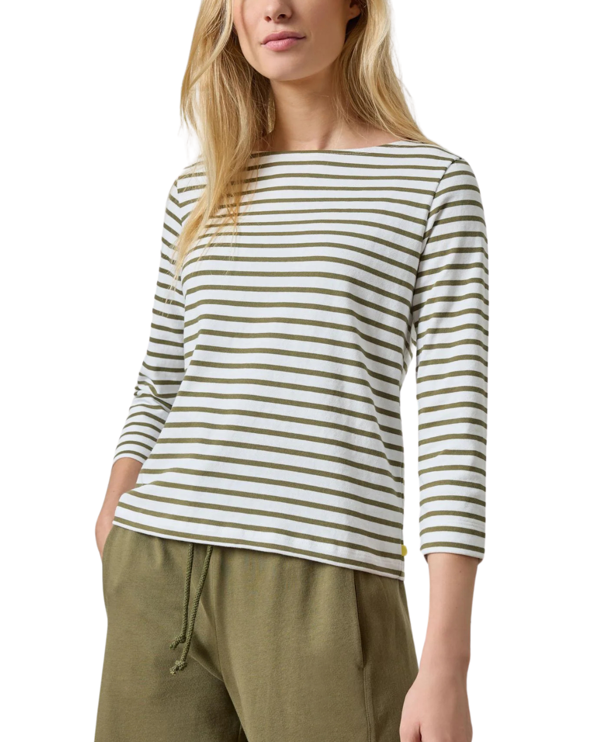 French Boatneck (Kelp Stripe)