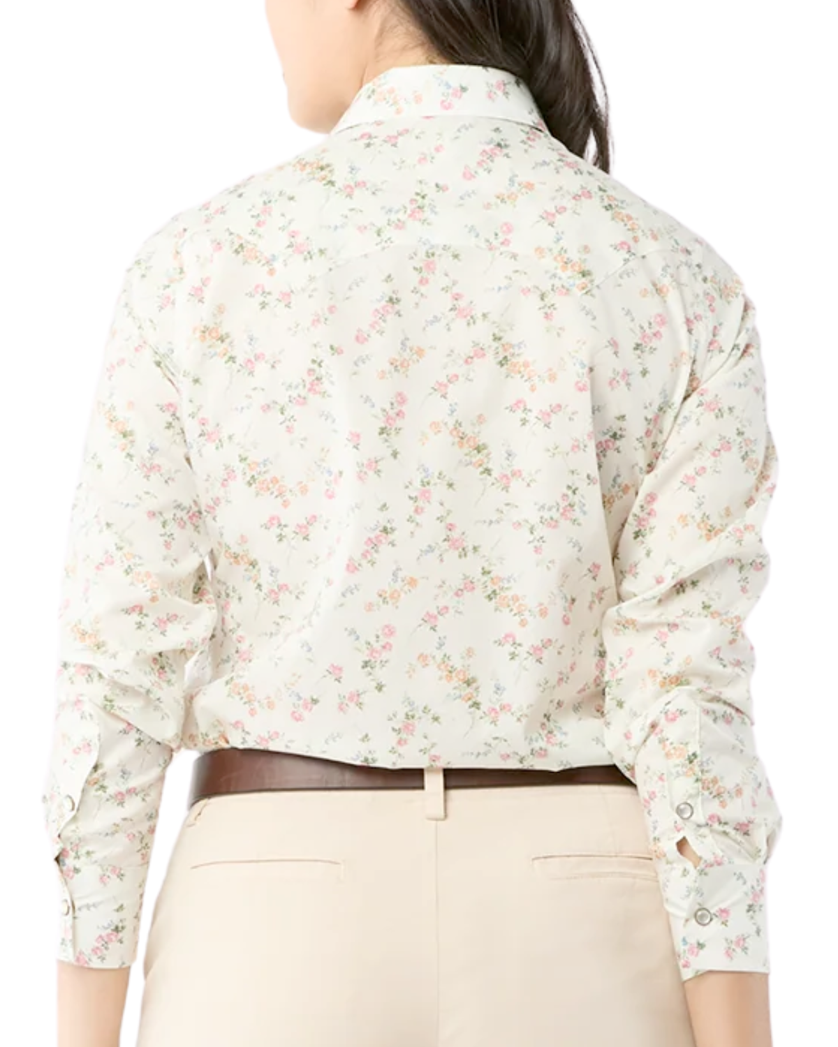 Western Shirt (Ivory/Multi Liberty Print)