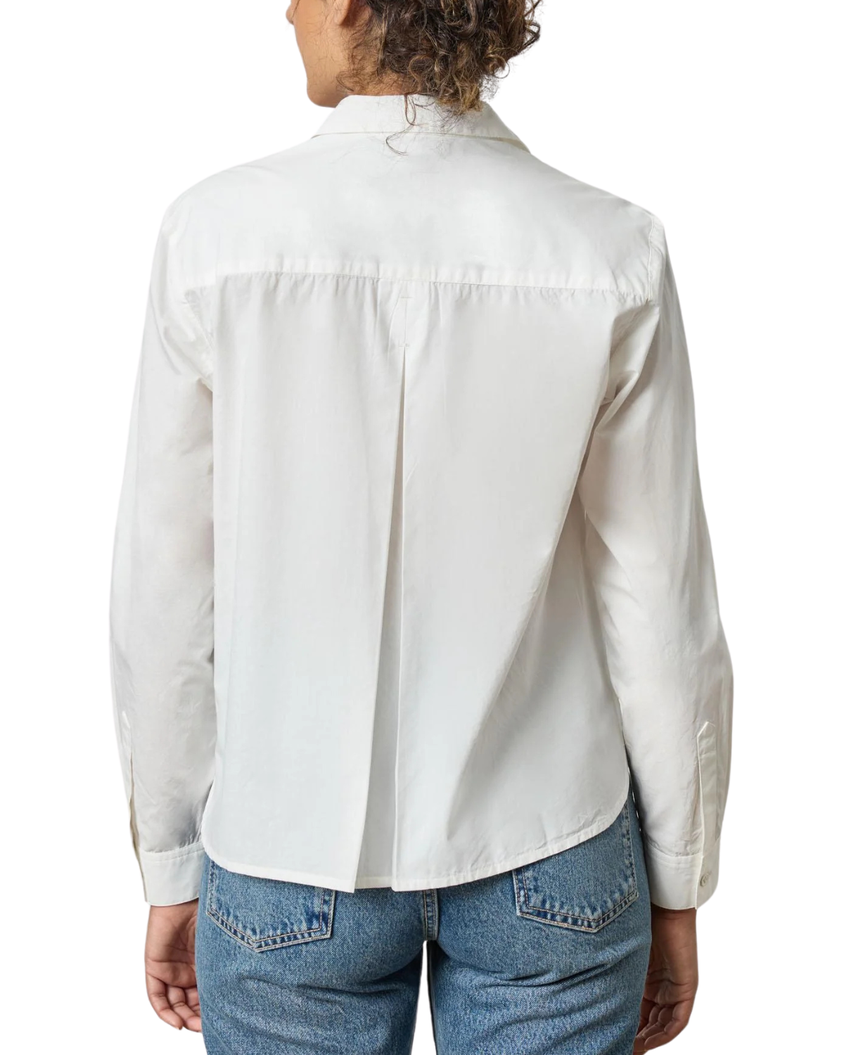 Poplin Button Down (White)