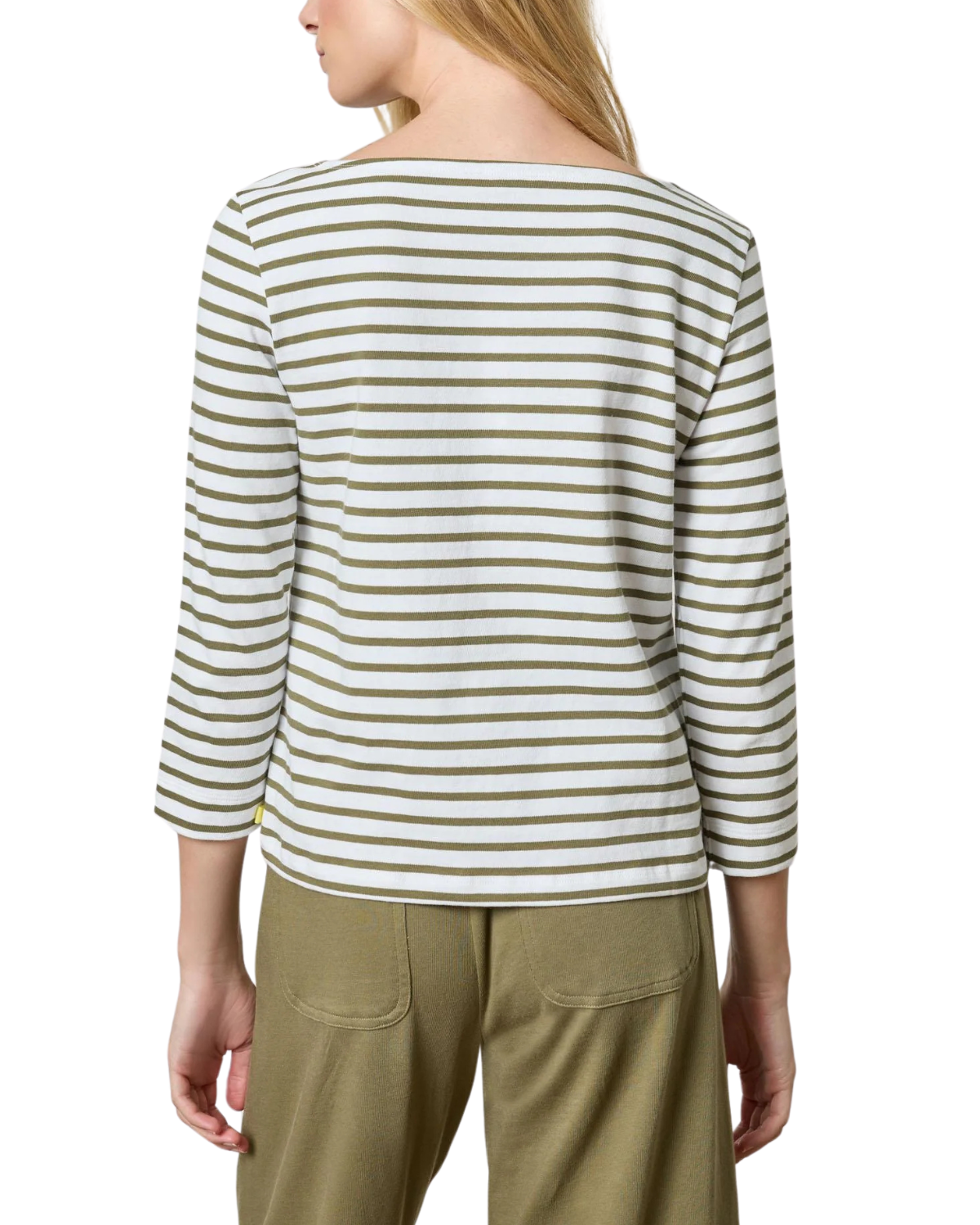 French Boatneck (Kelp Stripe)