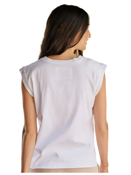 Aiden - Vintage Muscle Tee (White)