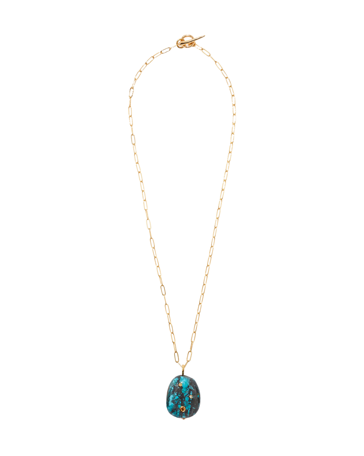 Manami Pendant Necklace (Turquoise)