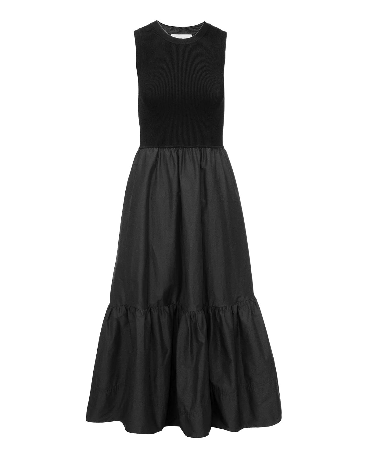 Josephina Crewneck Dress (Black)