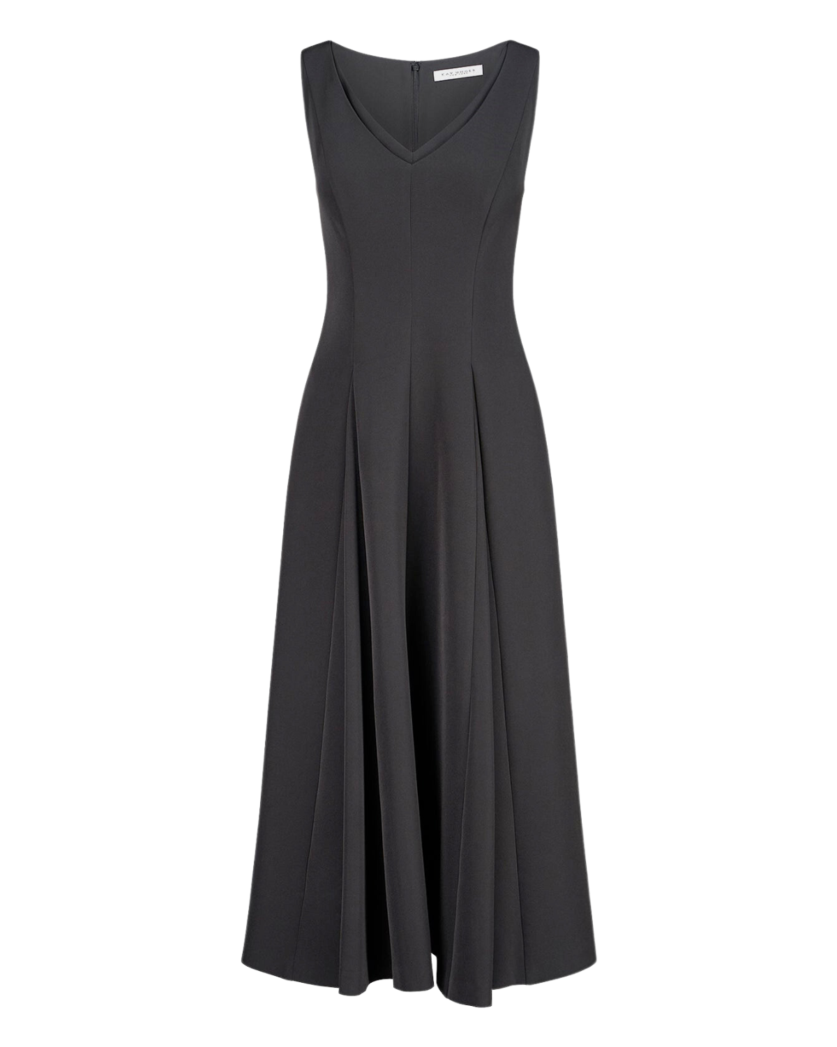Wanda Tea Length Dress (Black)