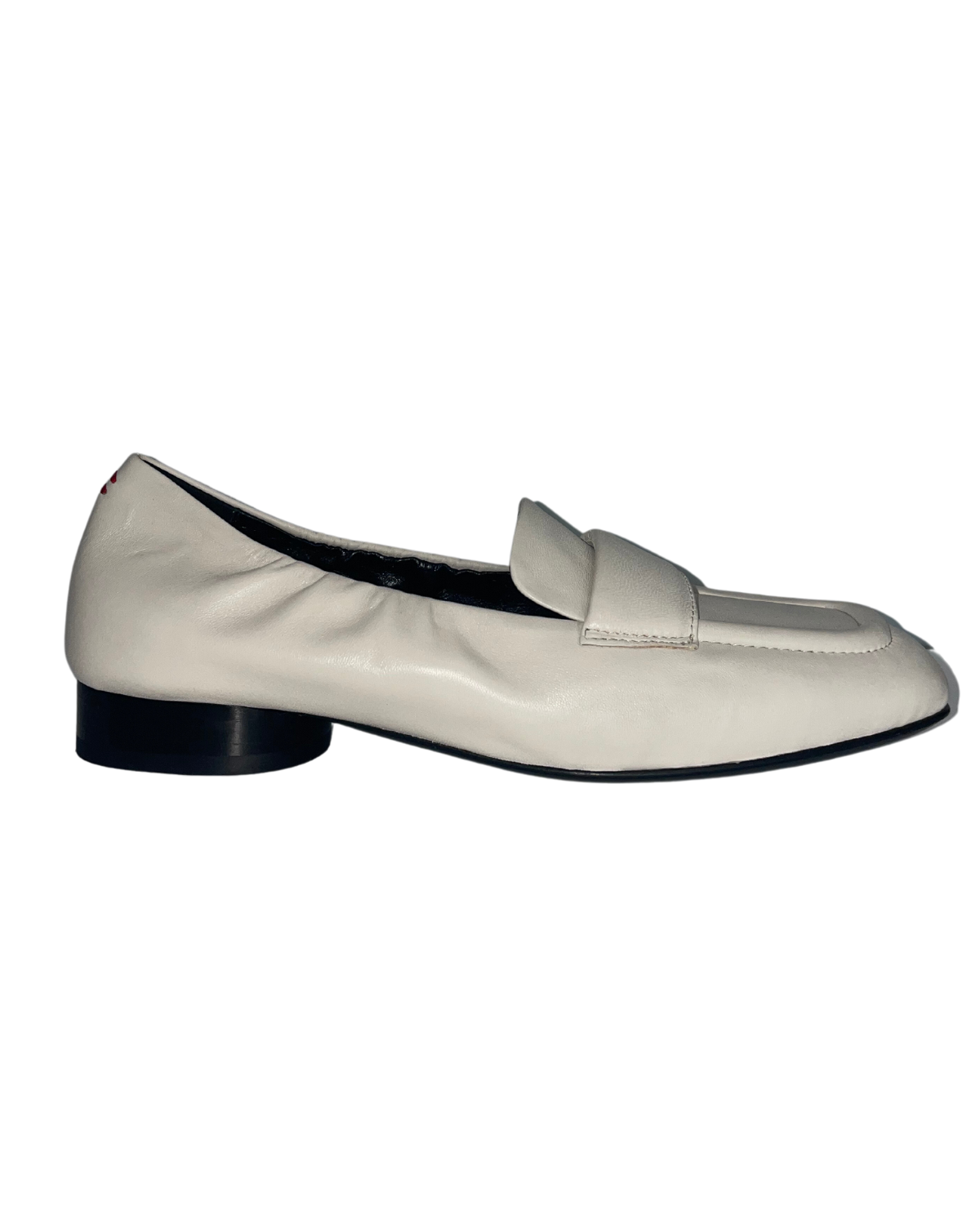 Leather Loafer (Cream)