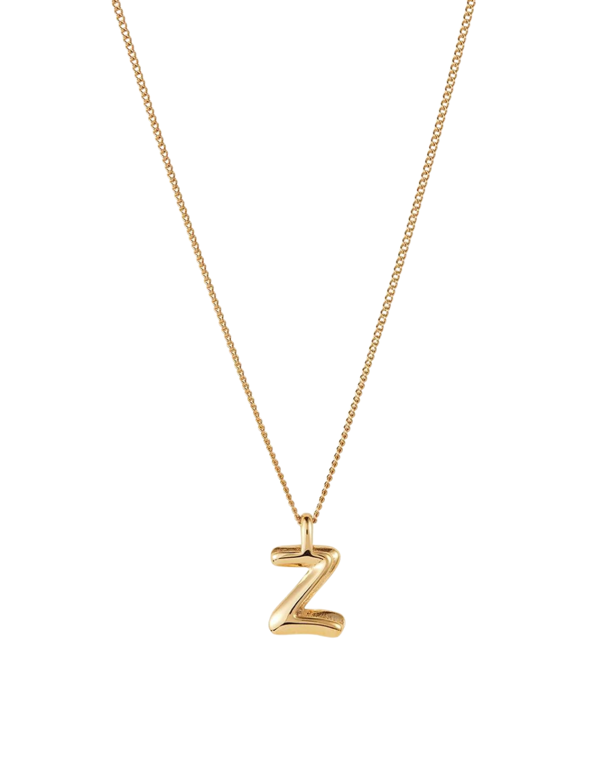 Monogram Necklace - Z (Gold)