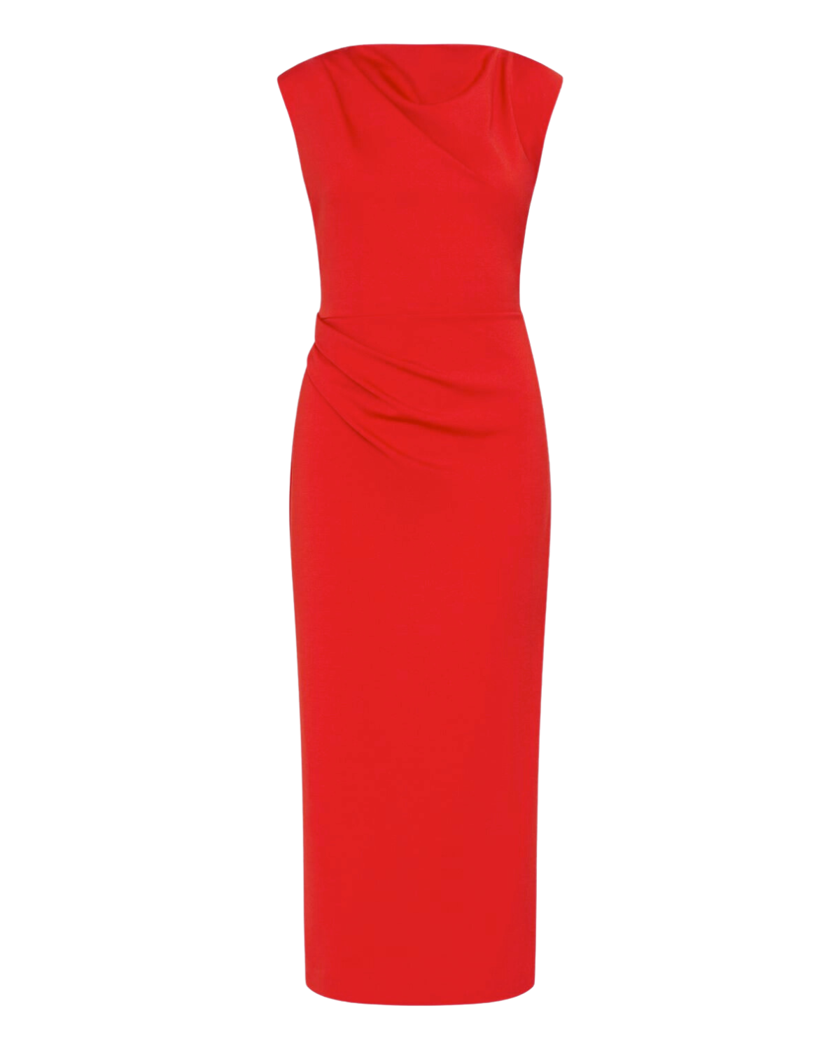 Flo Jersey Midi Dress (Red)