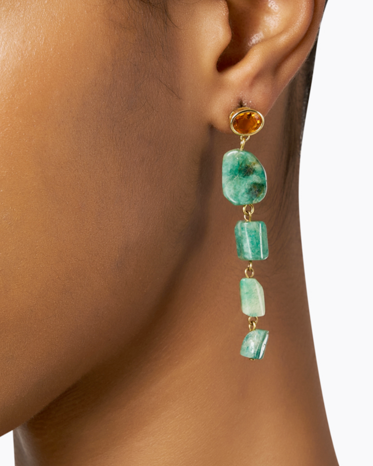 Maya Earrings (Green)