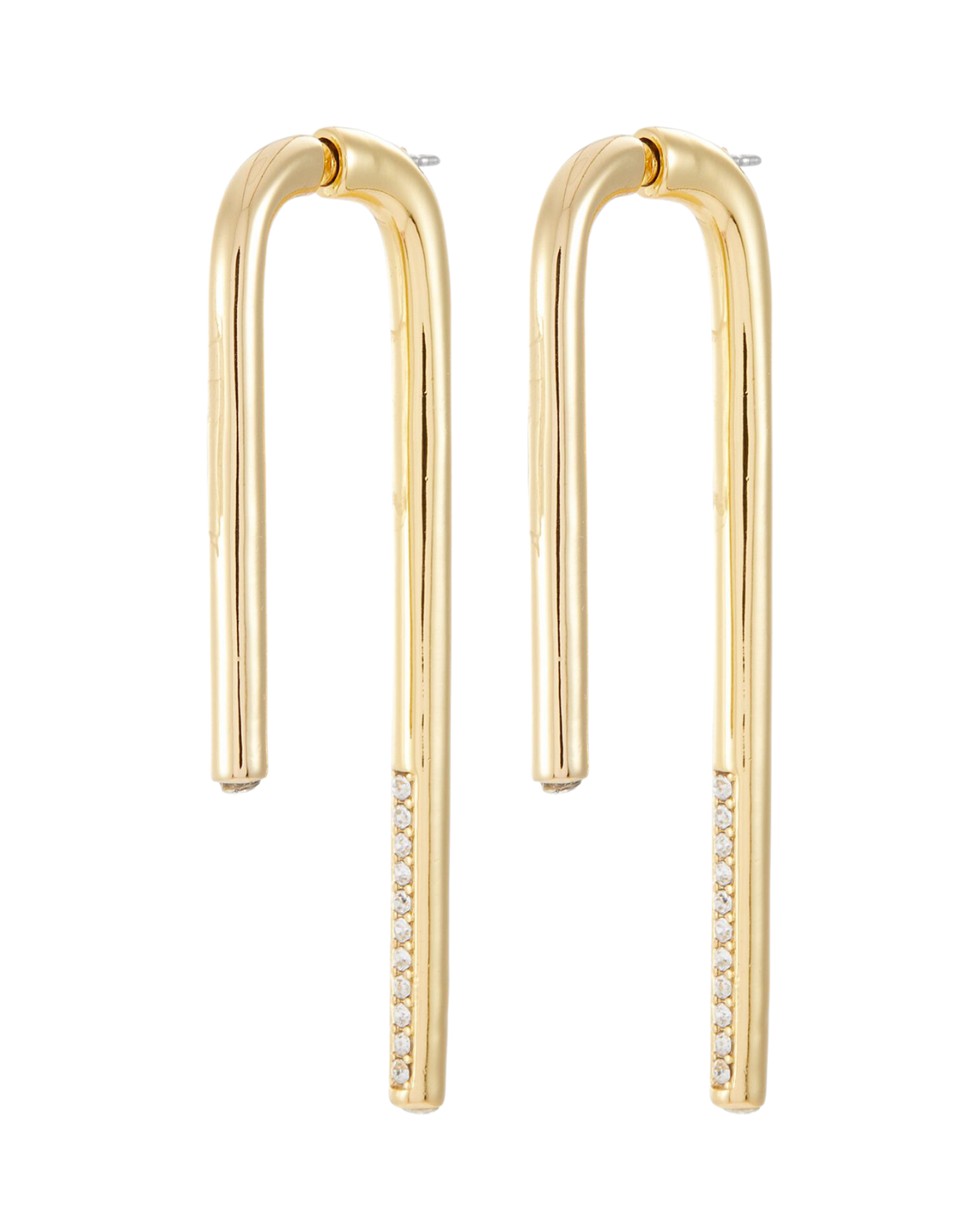 Celeste Drop Earrings (Gold/Crystal)