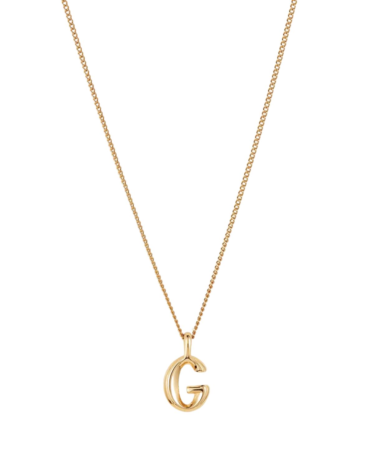 Monogram Necklace - G (Gold)