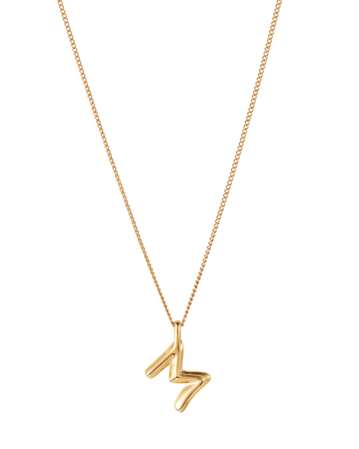 Monogram Necklace - M (Gold)