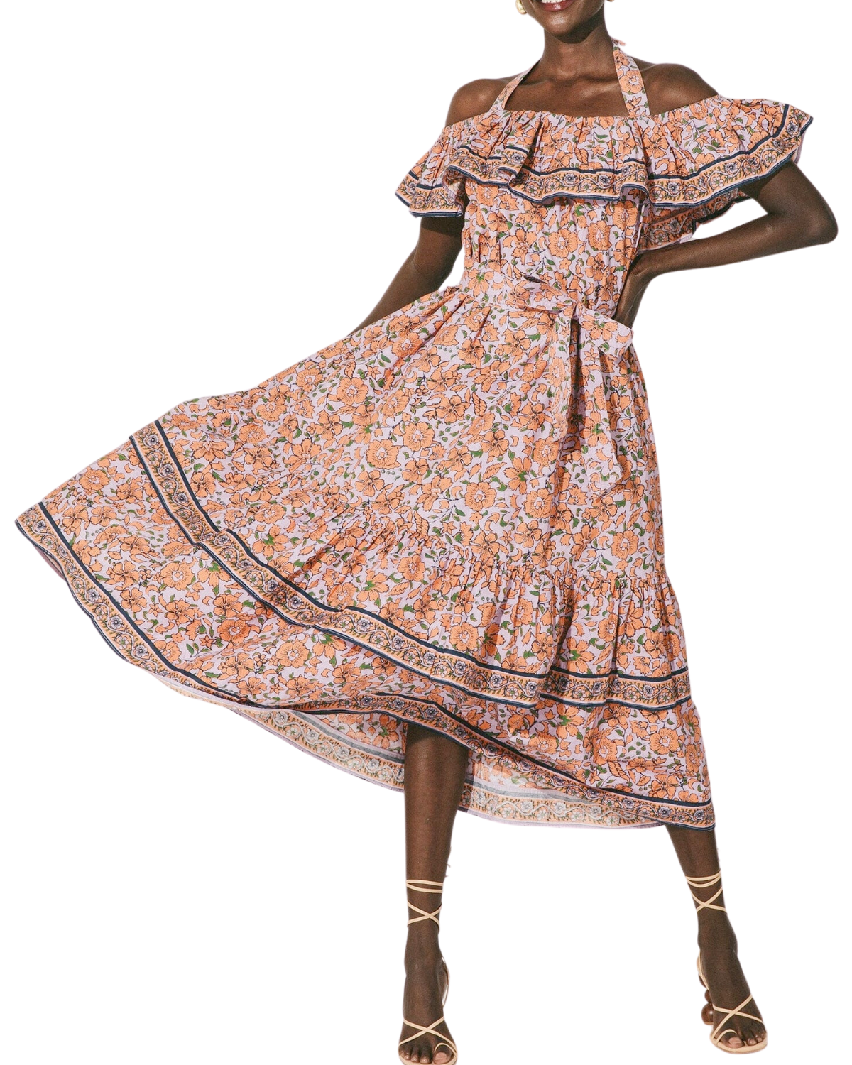 Marianne Midi Dress (Asilah Print)