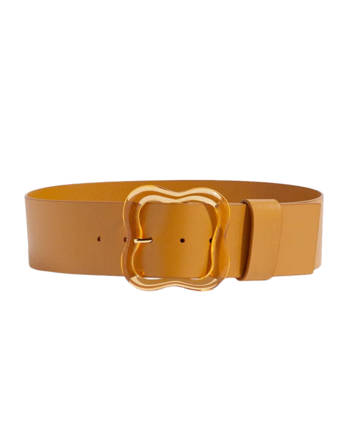 W.Kleinberg Pebbled Calf Belt with Nickel Buckle