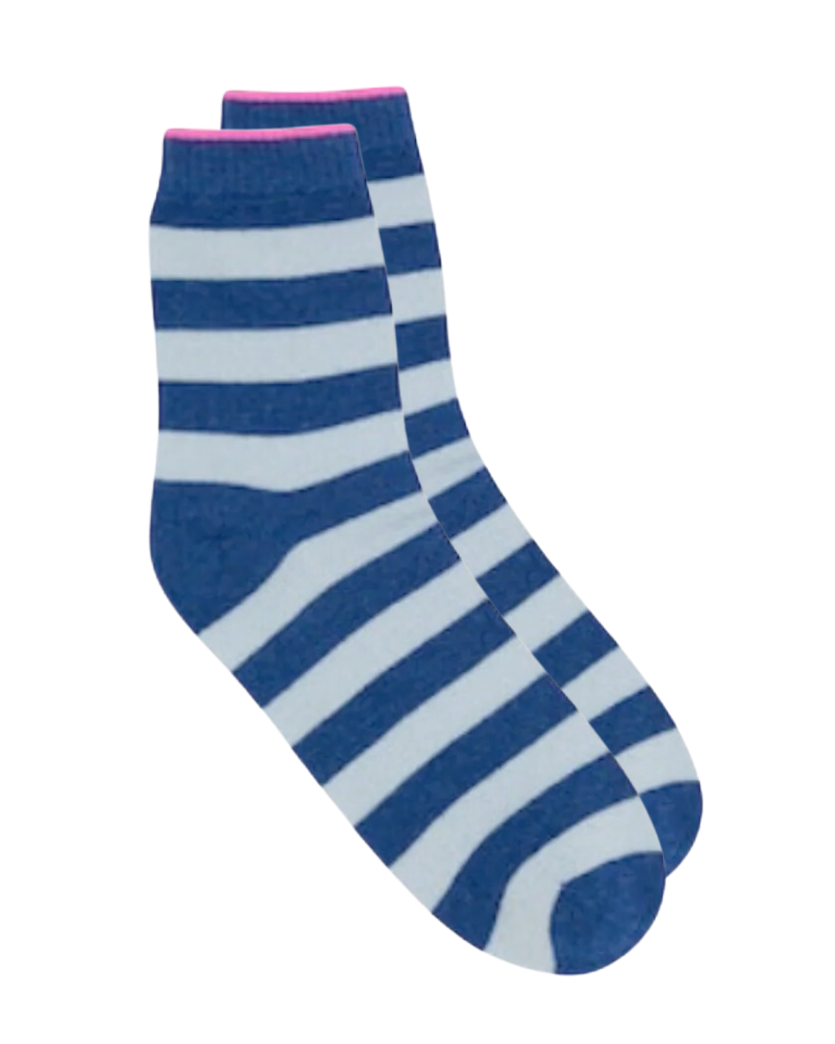 Stripe Socks (Denim/Periwinkle)