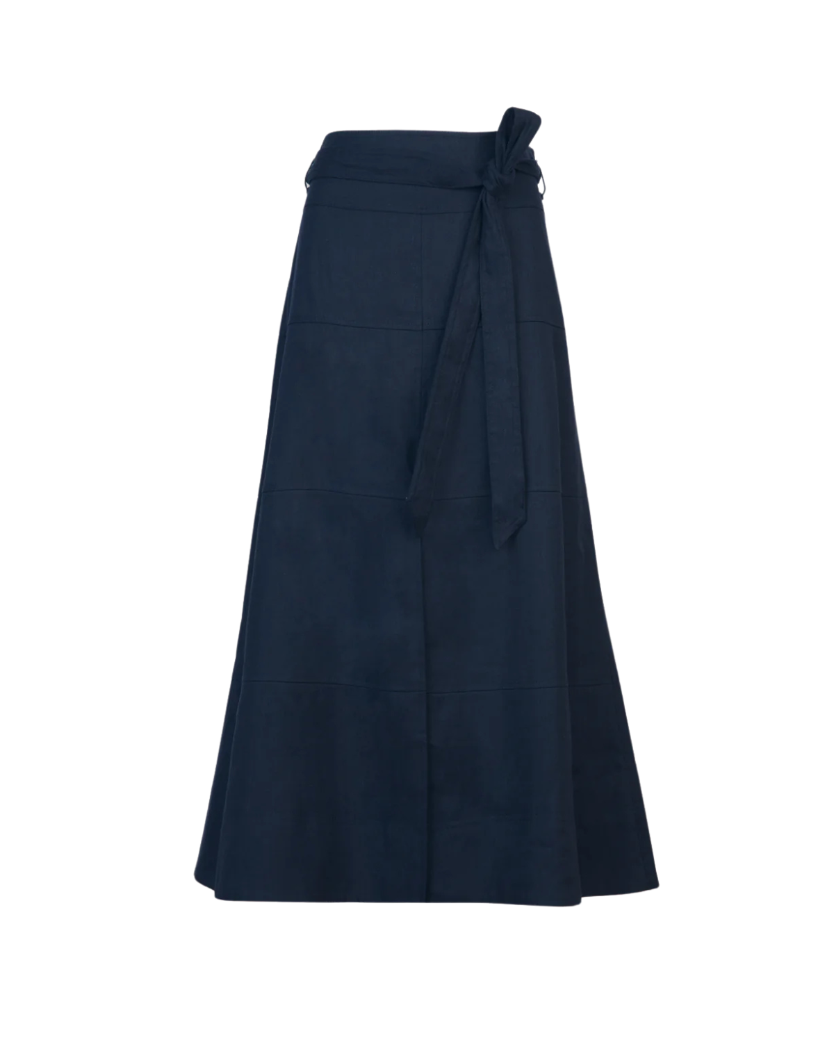 Linen Hudson Skirt (Maritime Blue)