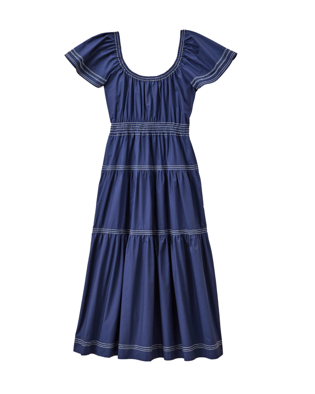 Zirra Midi Dress (Midnight Blue)