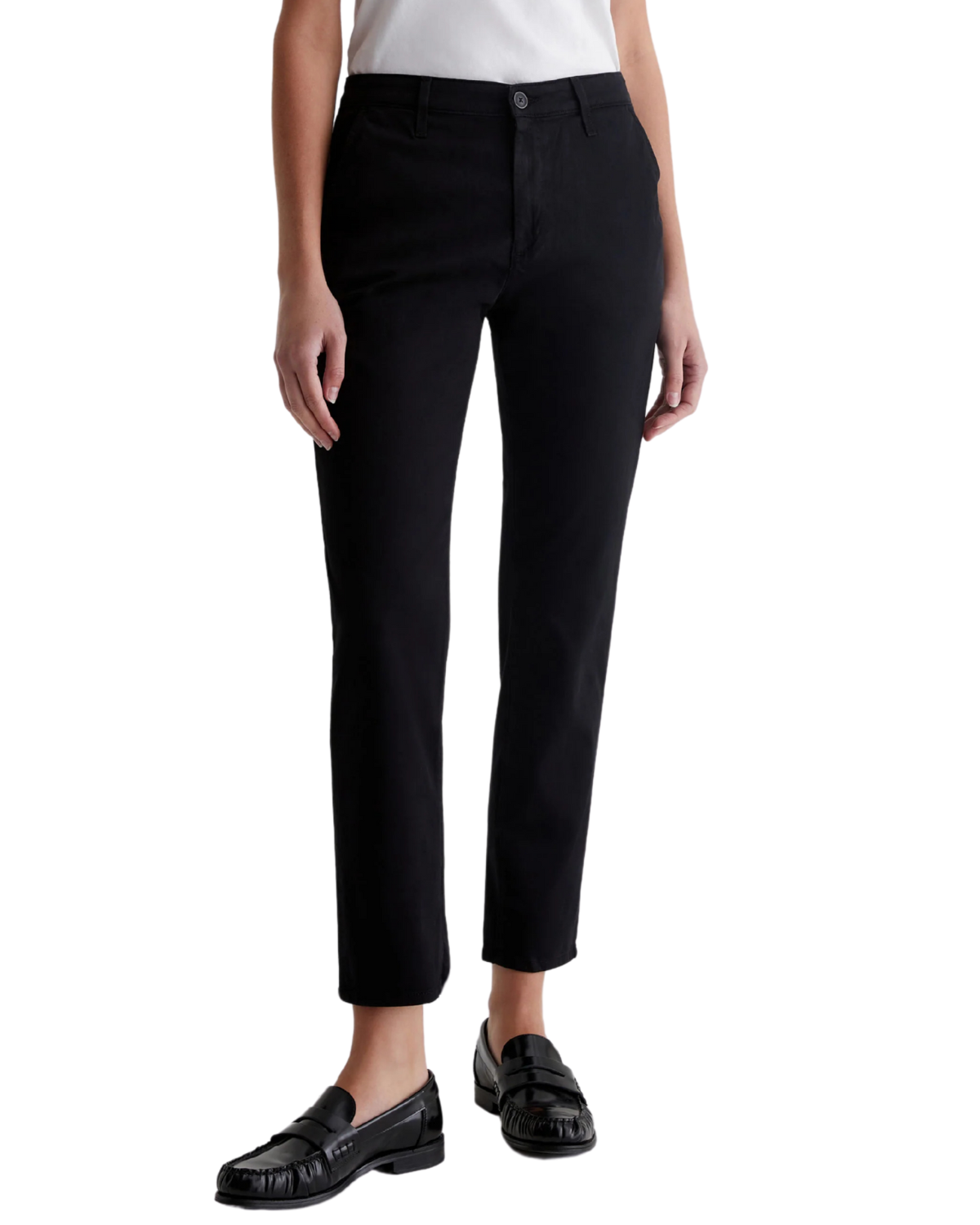 Caden Slim Trouser (Super Black)