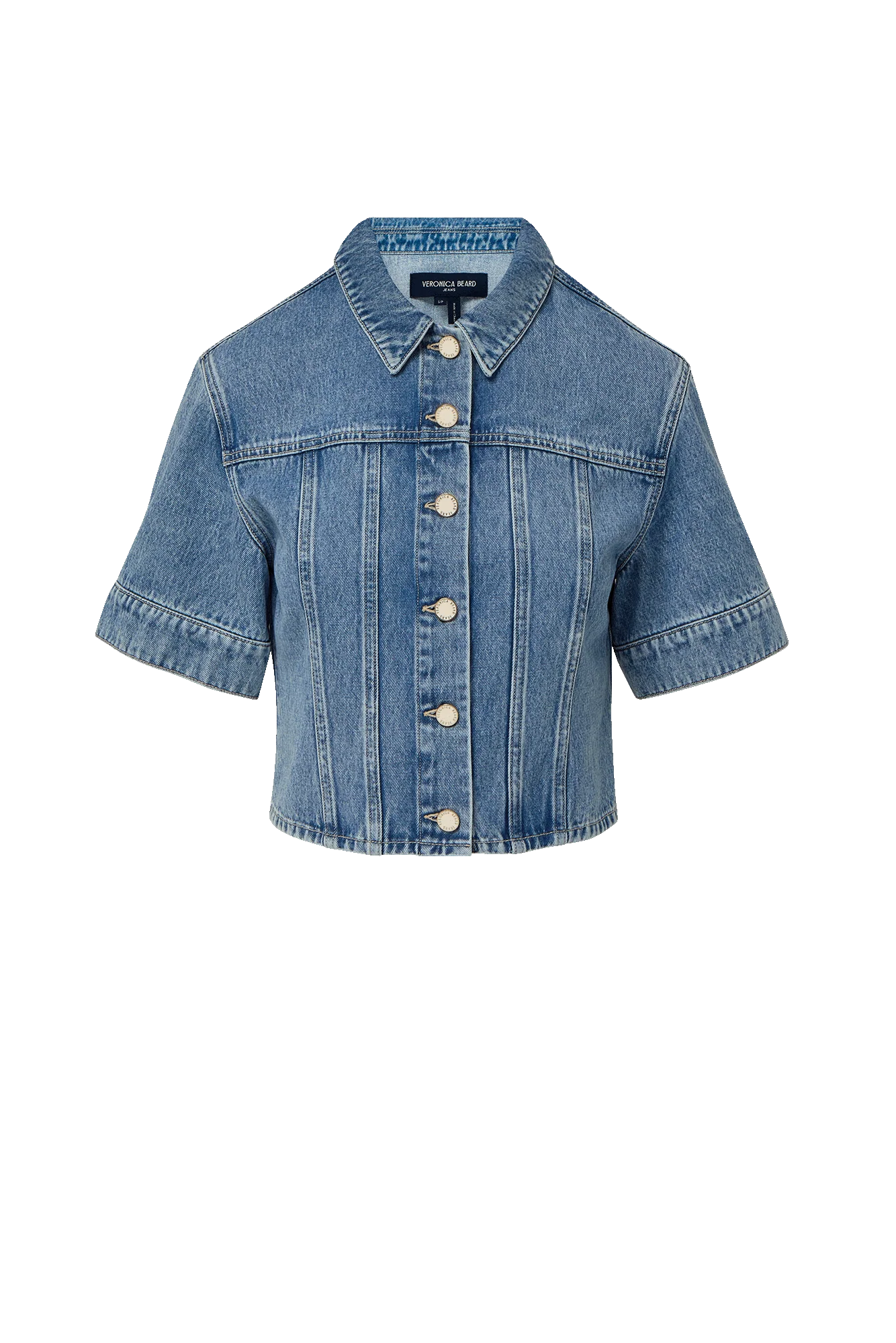 Malcom Cropped Denim Jacket – Wrabyn