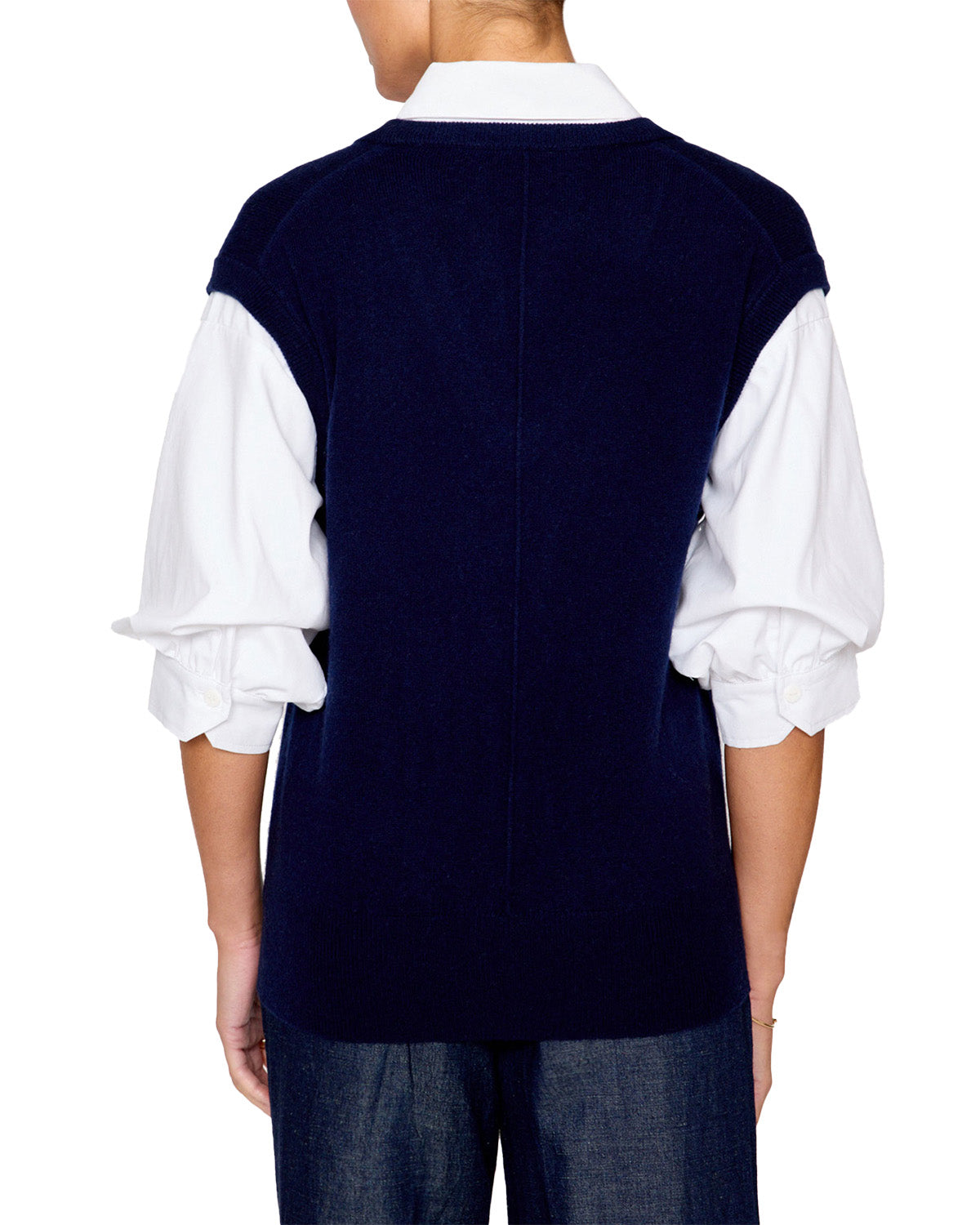 Kate Shirt Looker (Navy W/Salt White)