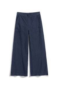 Frank & Eileen Madeline Pull-On Pant in navy linen