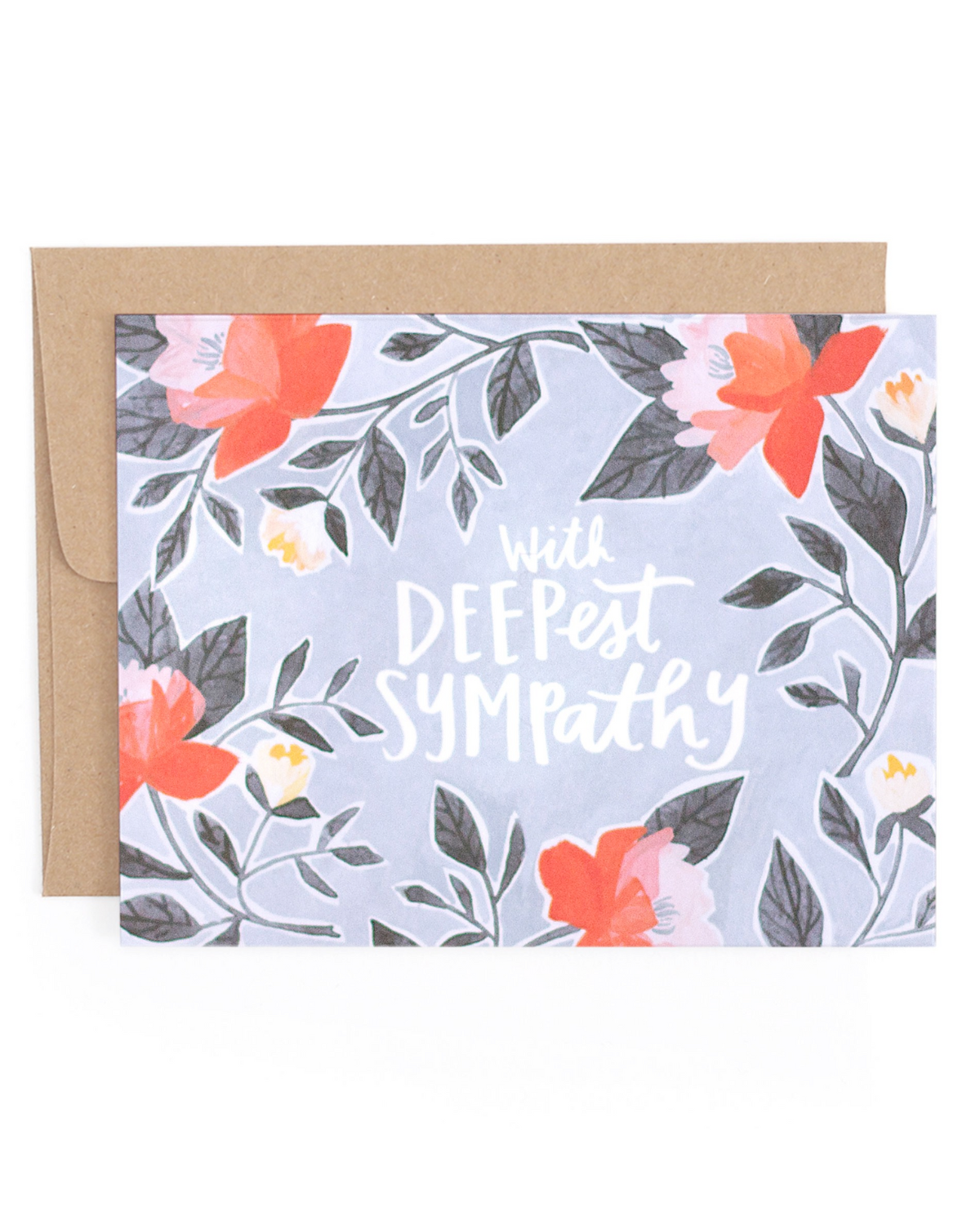 Deepest Sympathy Floral Card
