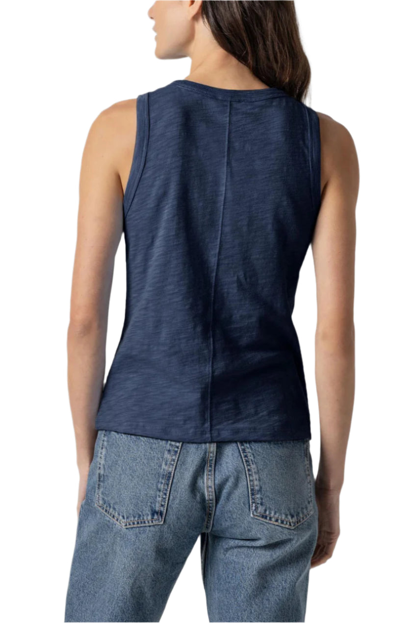 Back Seam Tank (Navy)