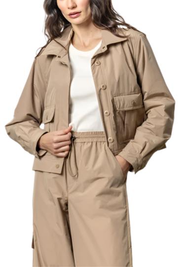 Nylon Utility Jacket (Hickory)