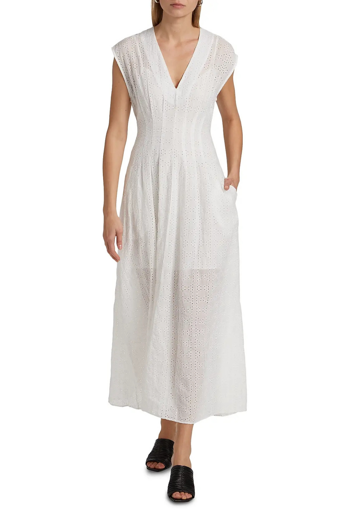 rag & bone Ines Embroidered Dress | White | Size 6 | Shopbop rag & bone Ines Embroidered Dress | White | Size 6 | Shopbop