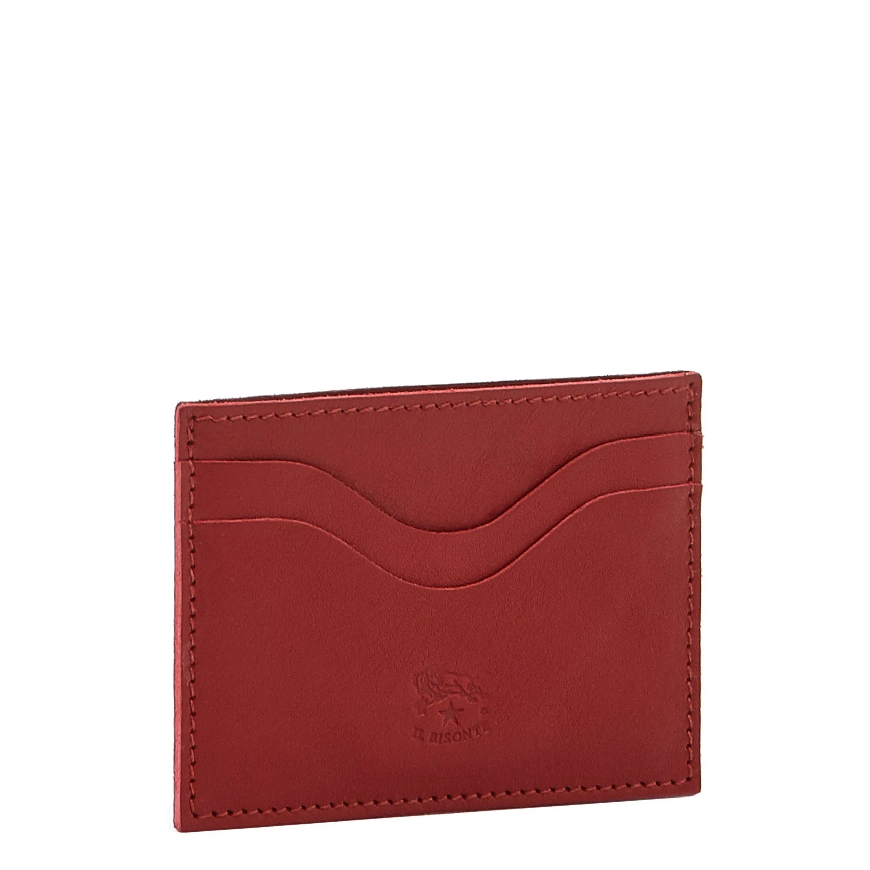 Cowhide Card Case (Red)