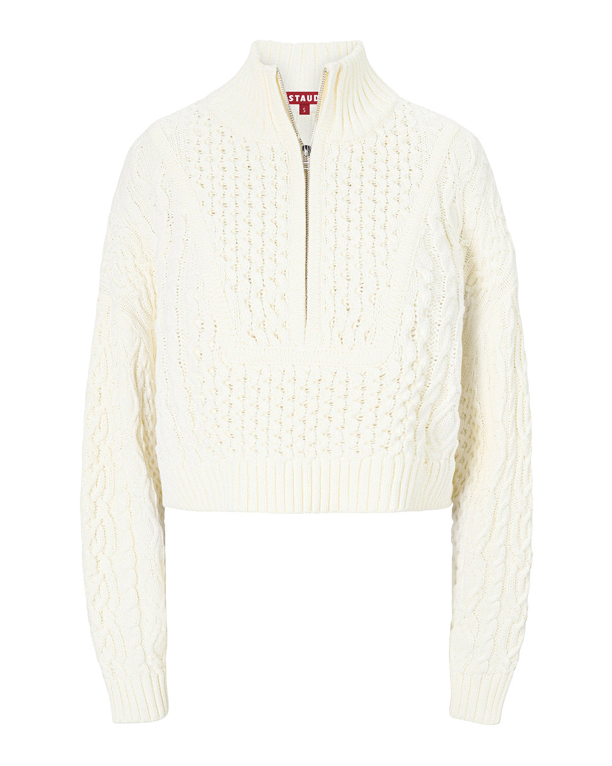 Cropped Hampton Sweater (Buttercream)