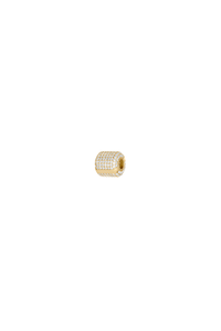 Thatch Celine Pavé Bead Charm in 14k gold plate