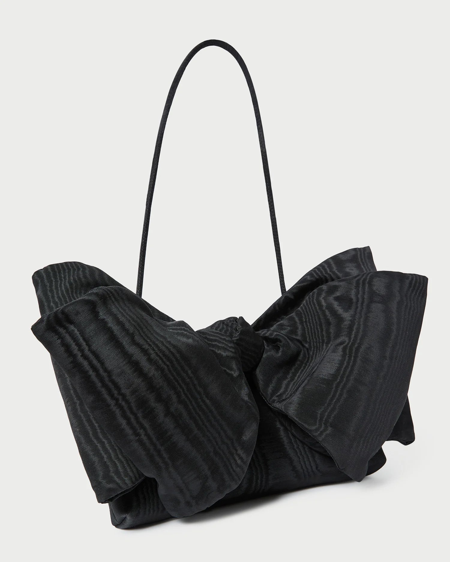 Valerie Bow Clutch (Black)