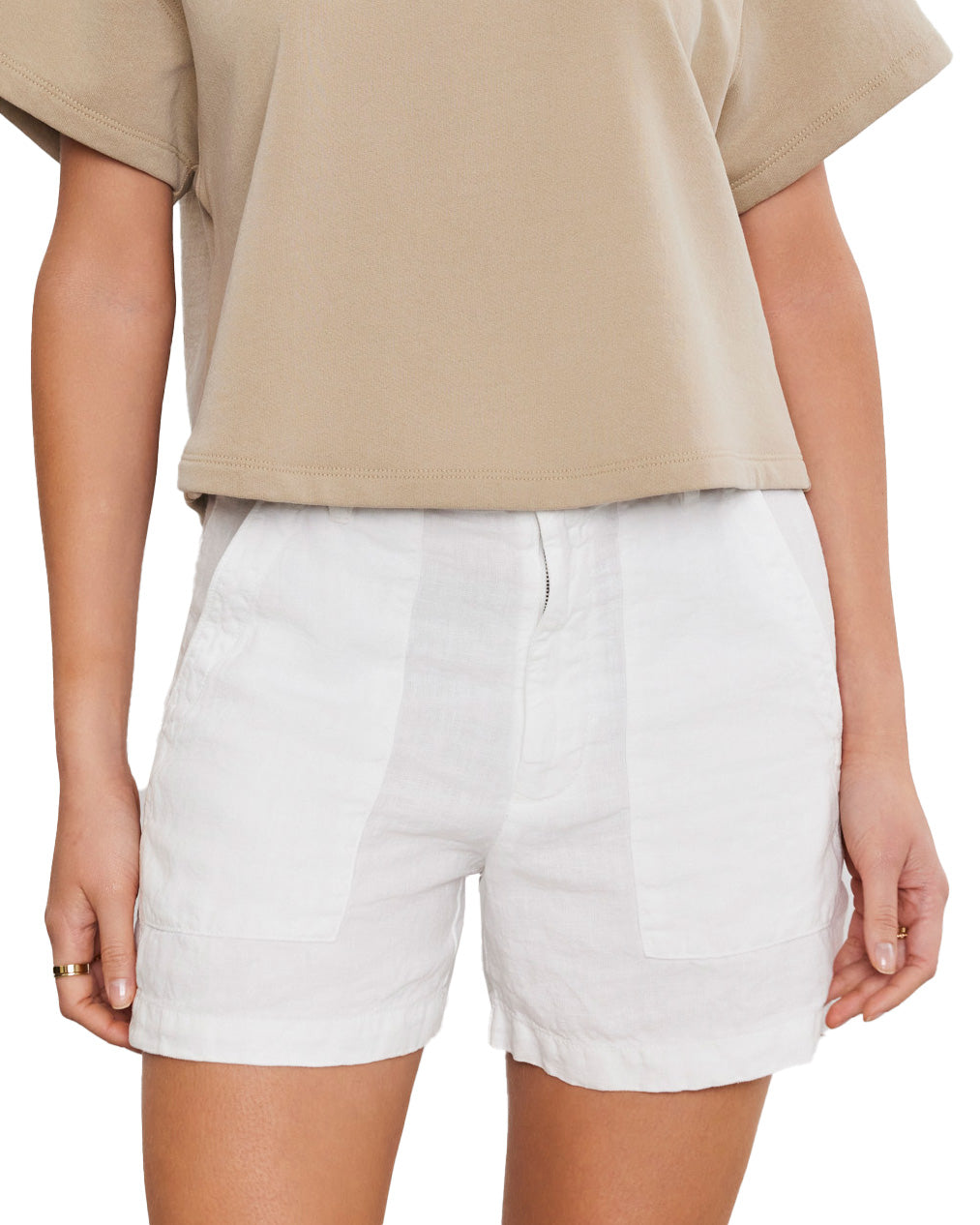 Fallon Shorts (White)