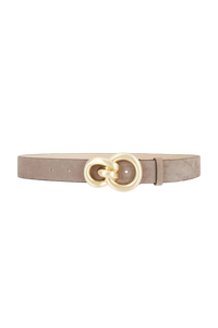 Rag & Bone Nara Belt in neutral suede