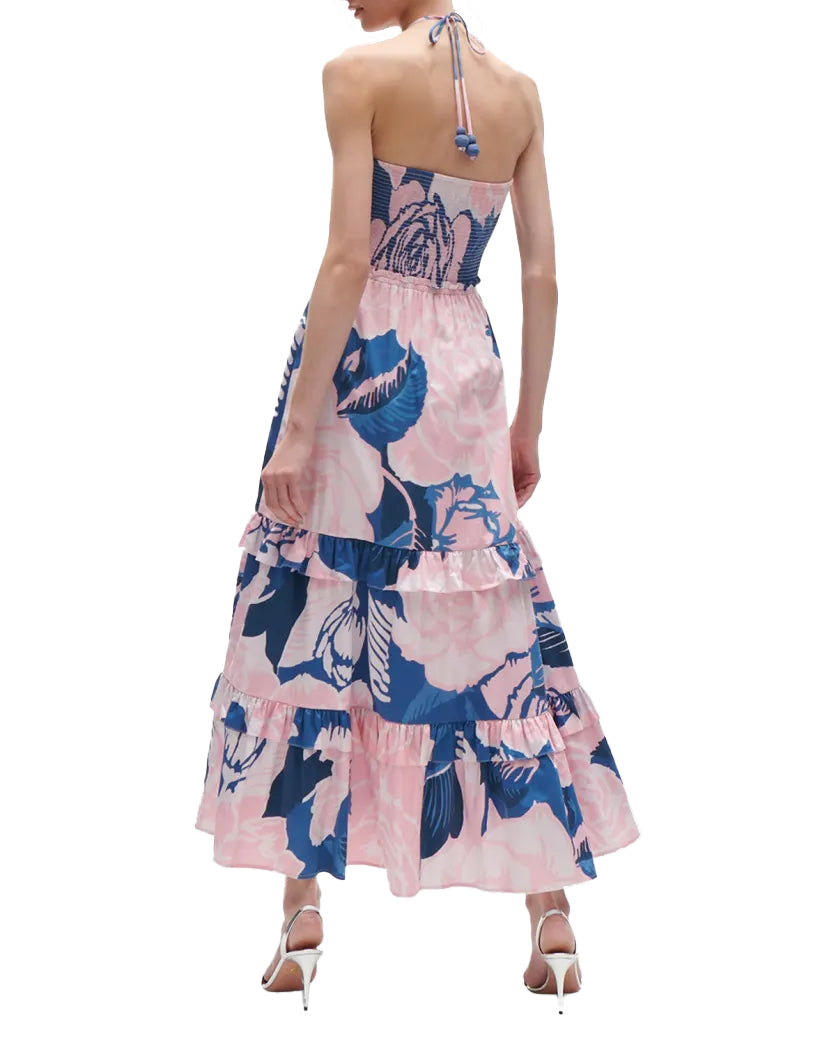 June Dress (Rose Garden Blue)