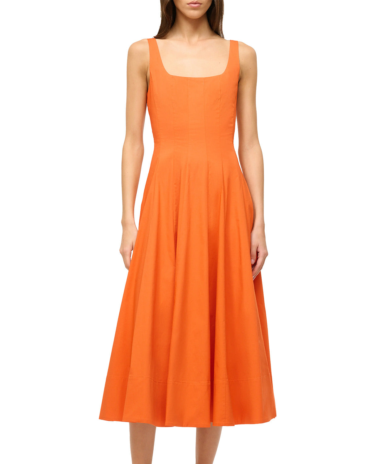 Wells Dress (Tangerine)