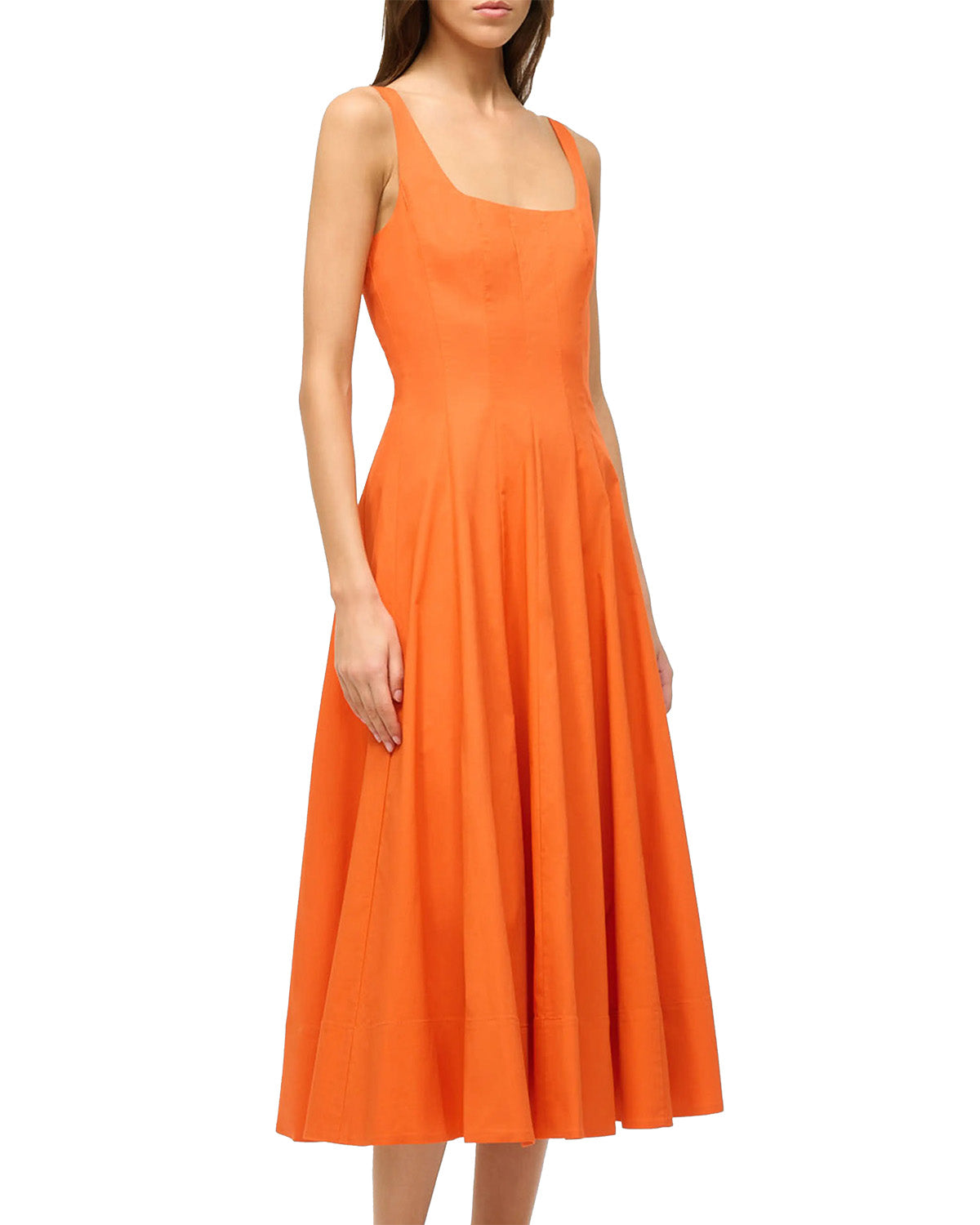 Wells Dress (Tangerine)