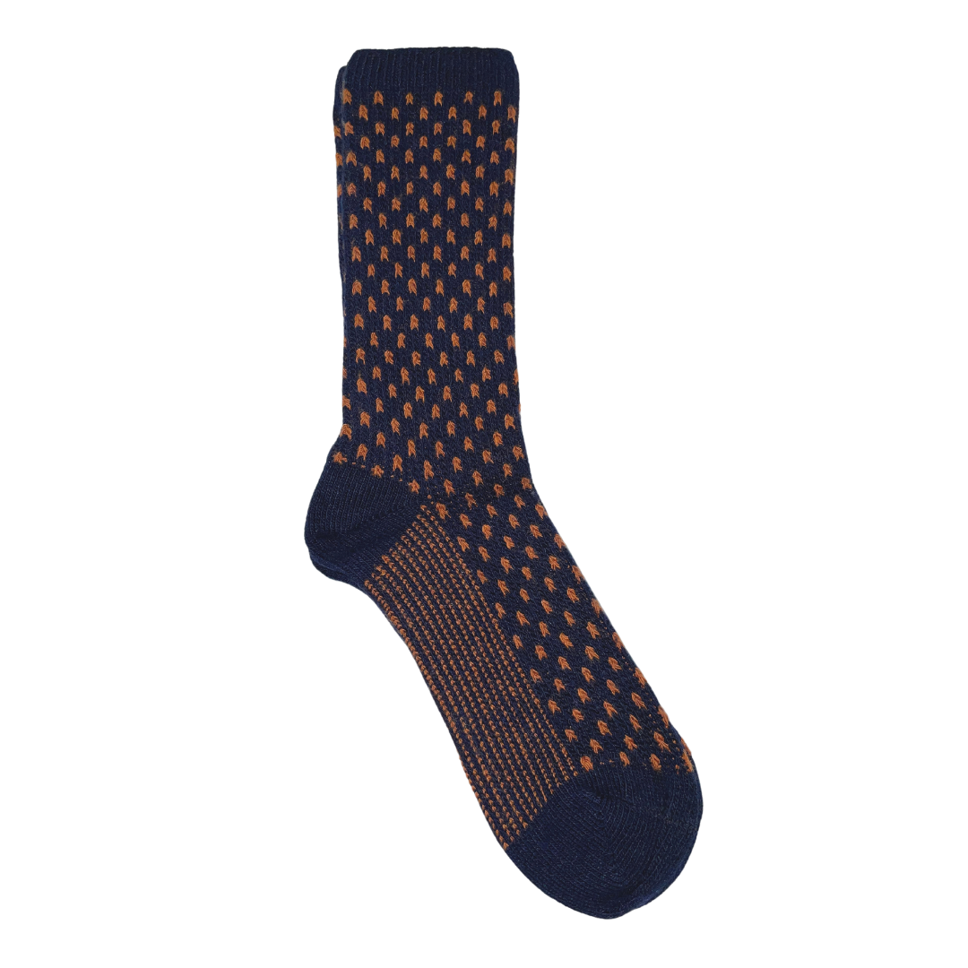Jottress Socks (Midnight/Copper)