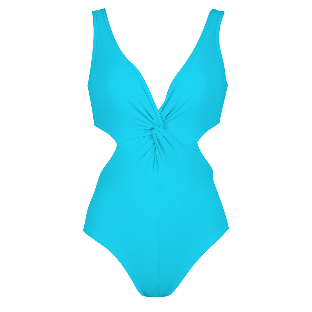 Basics Underwire Monokini Swimsuit (Sky)