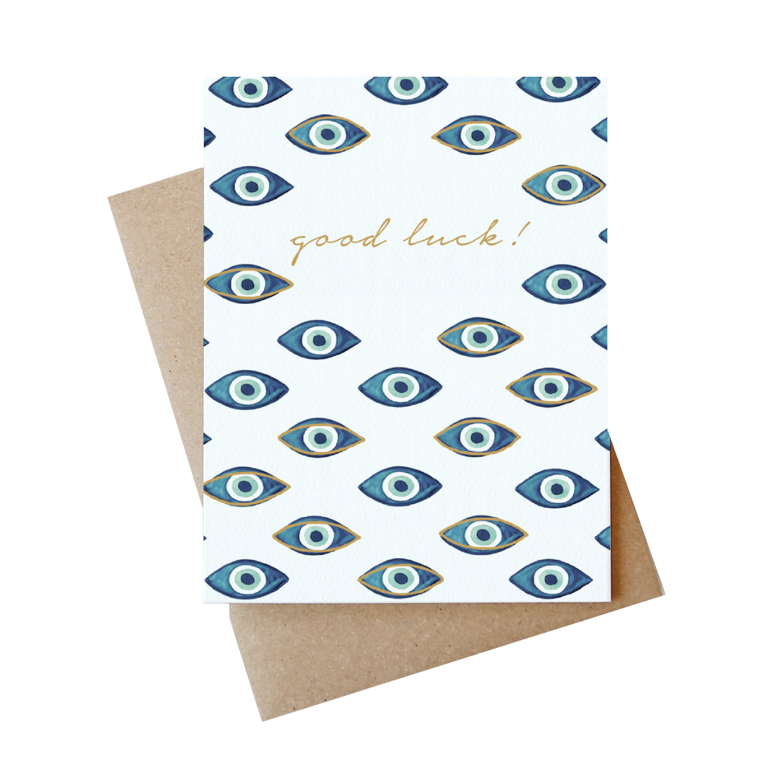 Evil Eyes Card