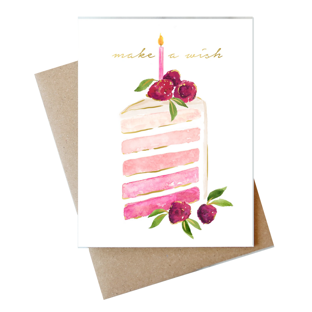 Birthday Slice Card