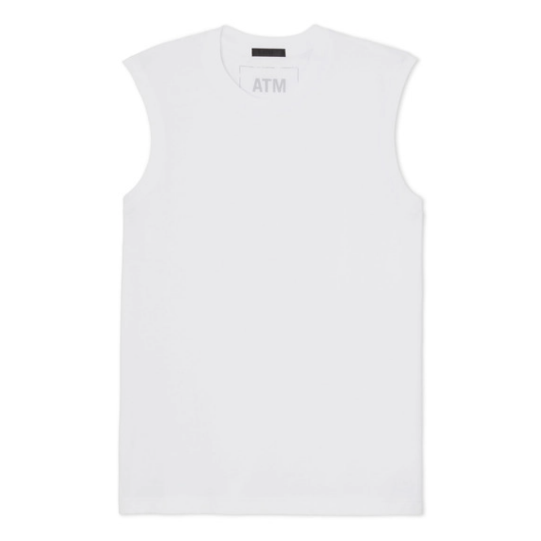 Classic Jersey Muscle Tee (White)